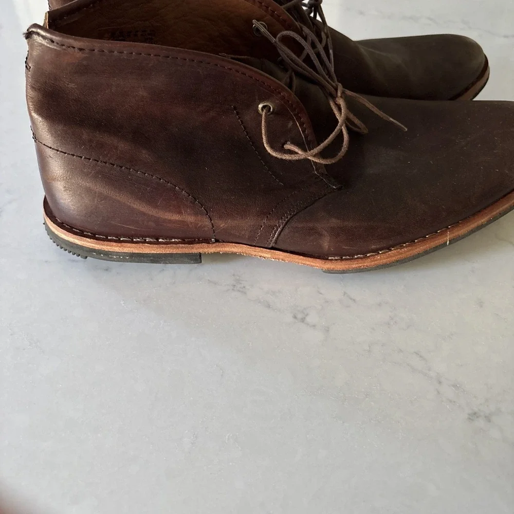 Timberland Boot Co Wodehouse Lost History Chukka Boots Brown Leather Men's 12